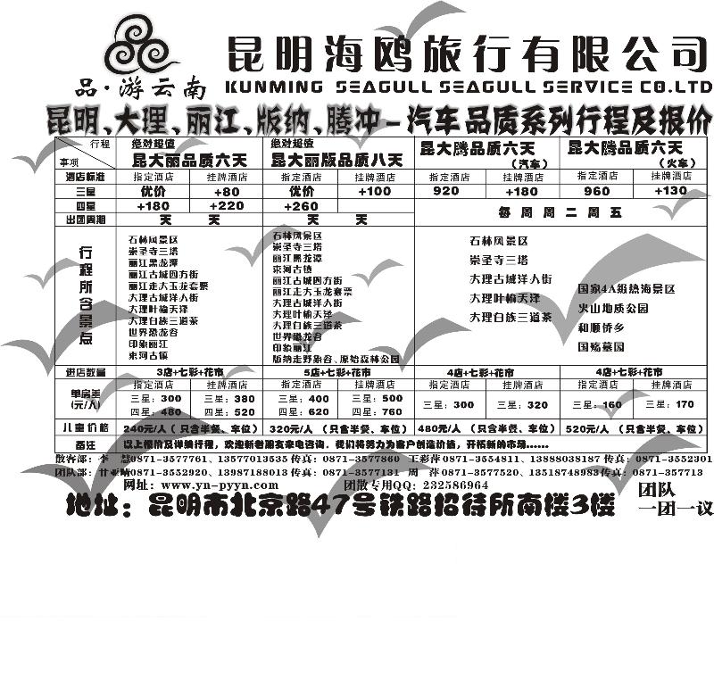 昆明海鸥 P36