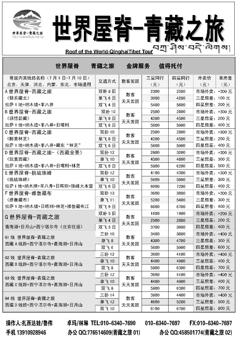 红版29世界屋脊青藏之旅