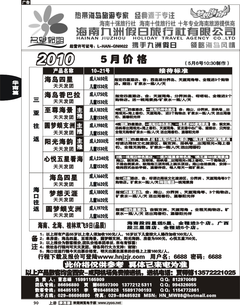 名望假期