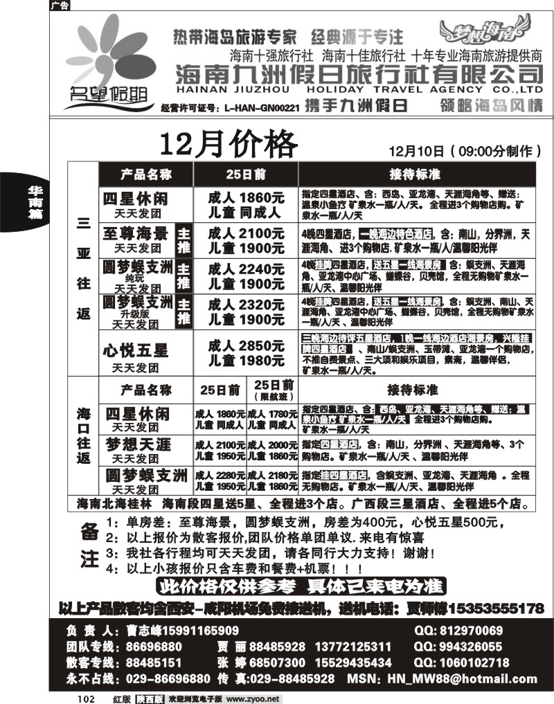 名望假期