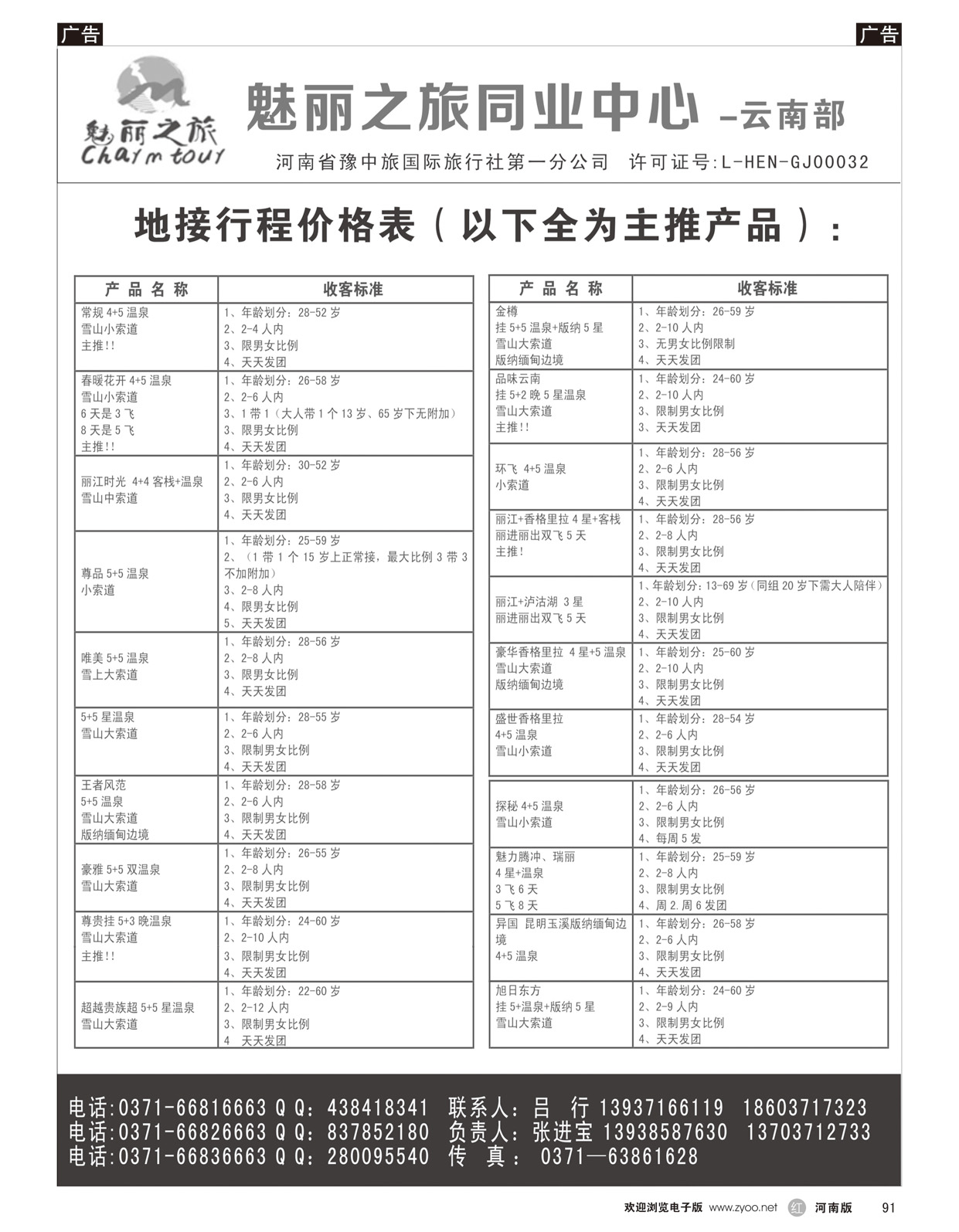r091 魅丽之旅-云南