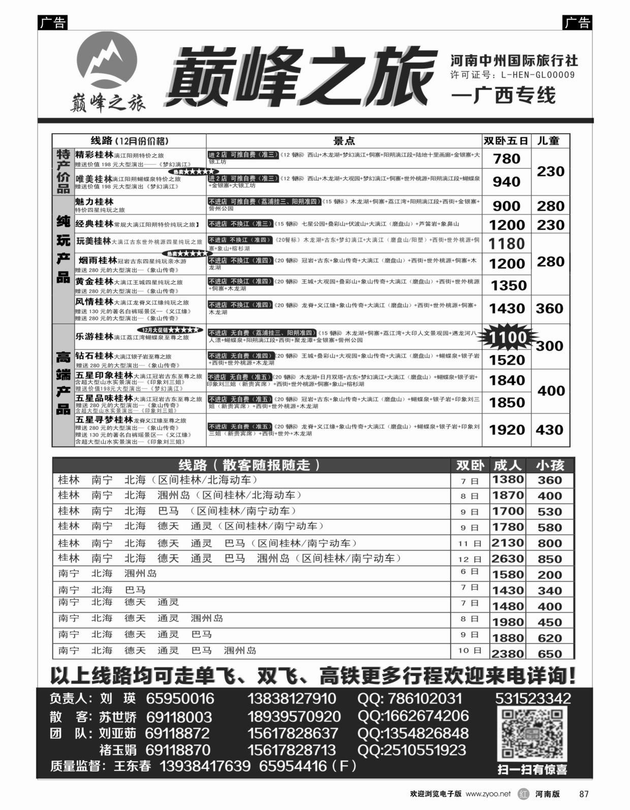 r087 ■■■巅峰之旅■■■广西美食品质团—刘瑛