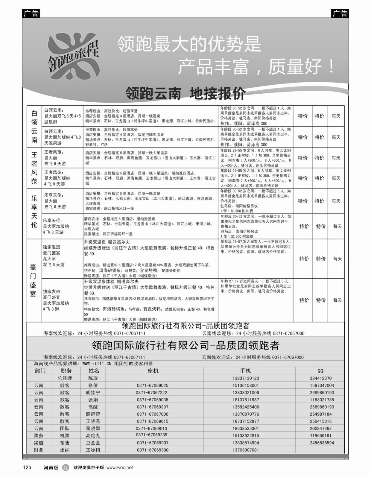r126 领跑云南2