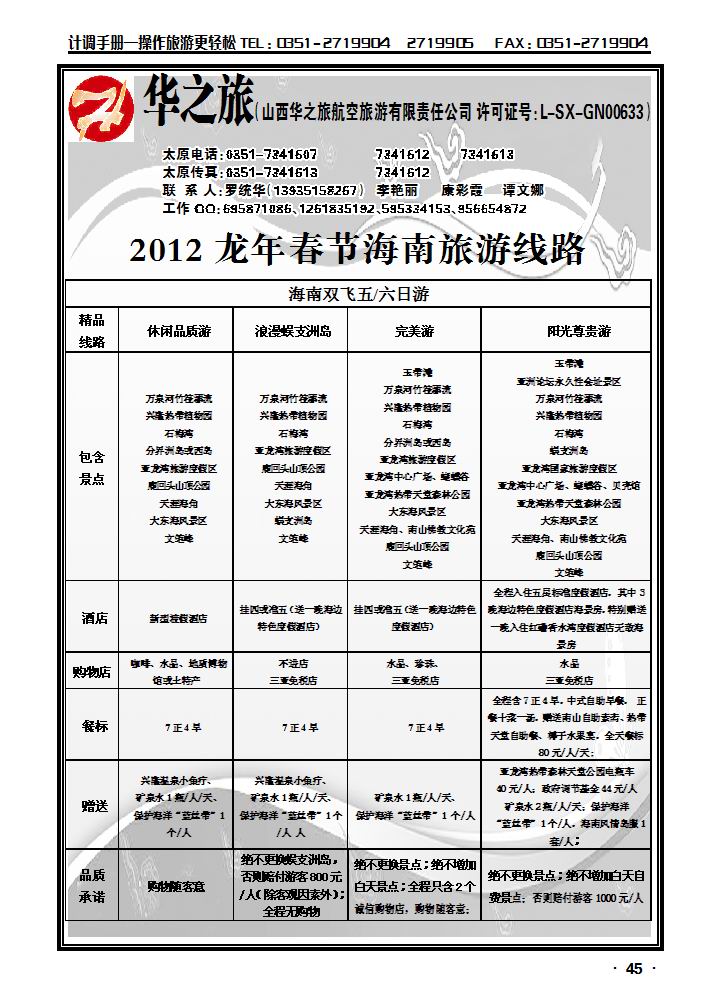 华之旅——海南线2_p1