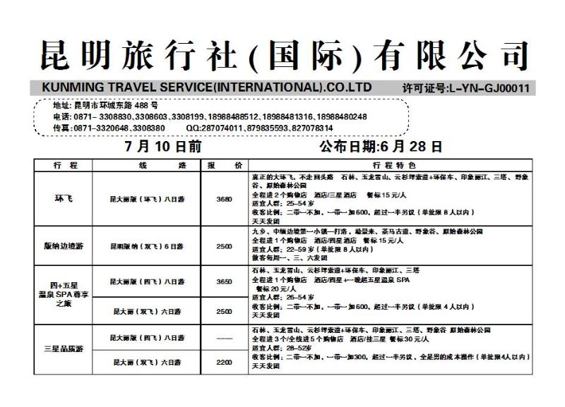 昆明旅行社（国际）有限公司_p1