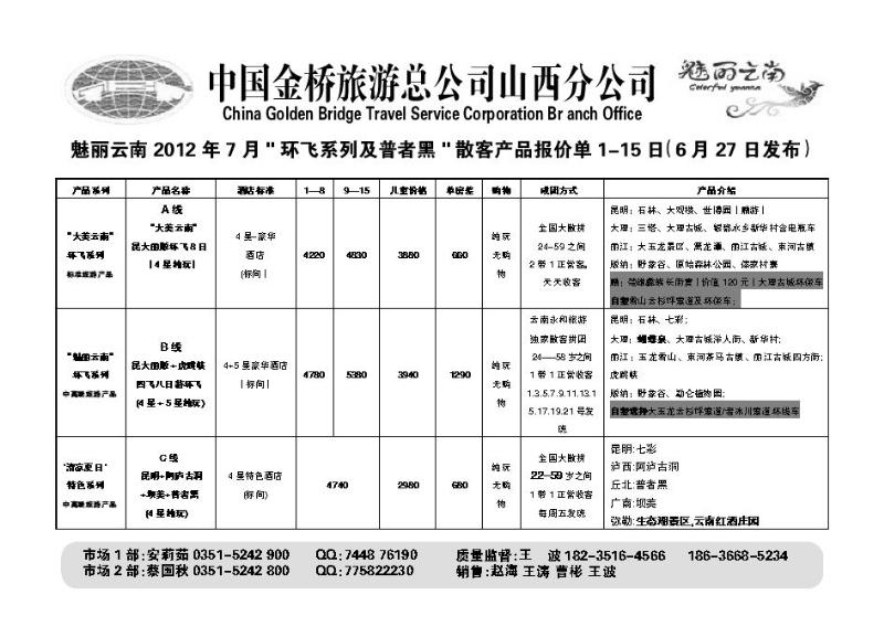 中国金桥旅游总公司山西分公司1_p1