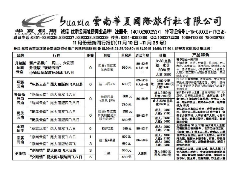 云南华夏国际有限公司山西分公司_p1