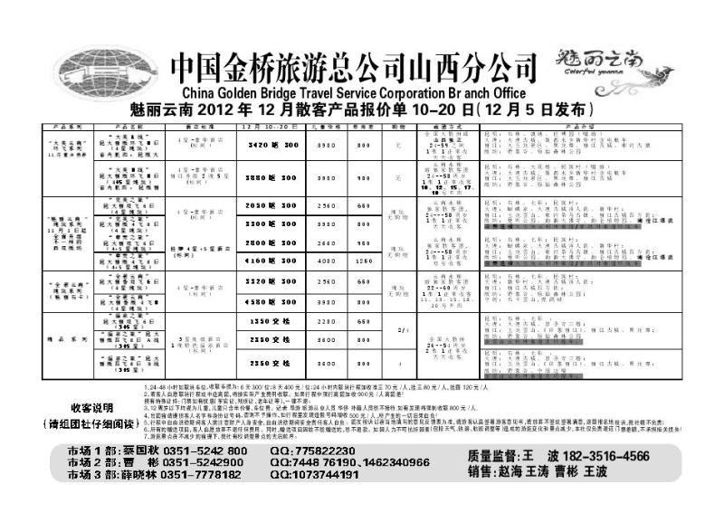 中国金桥旅游总公司山西分公司_p1