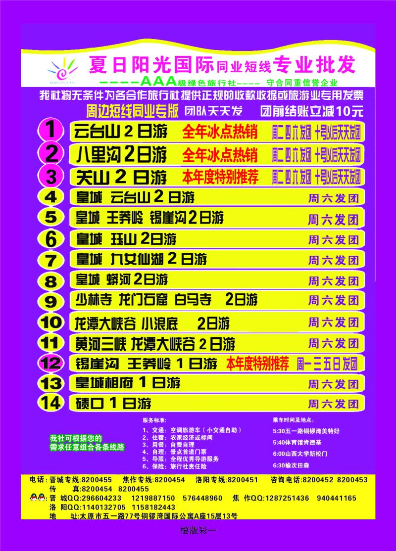 夏日阳光周边短线同业  橙版彩一