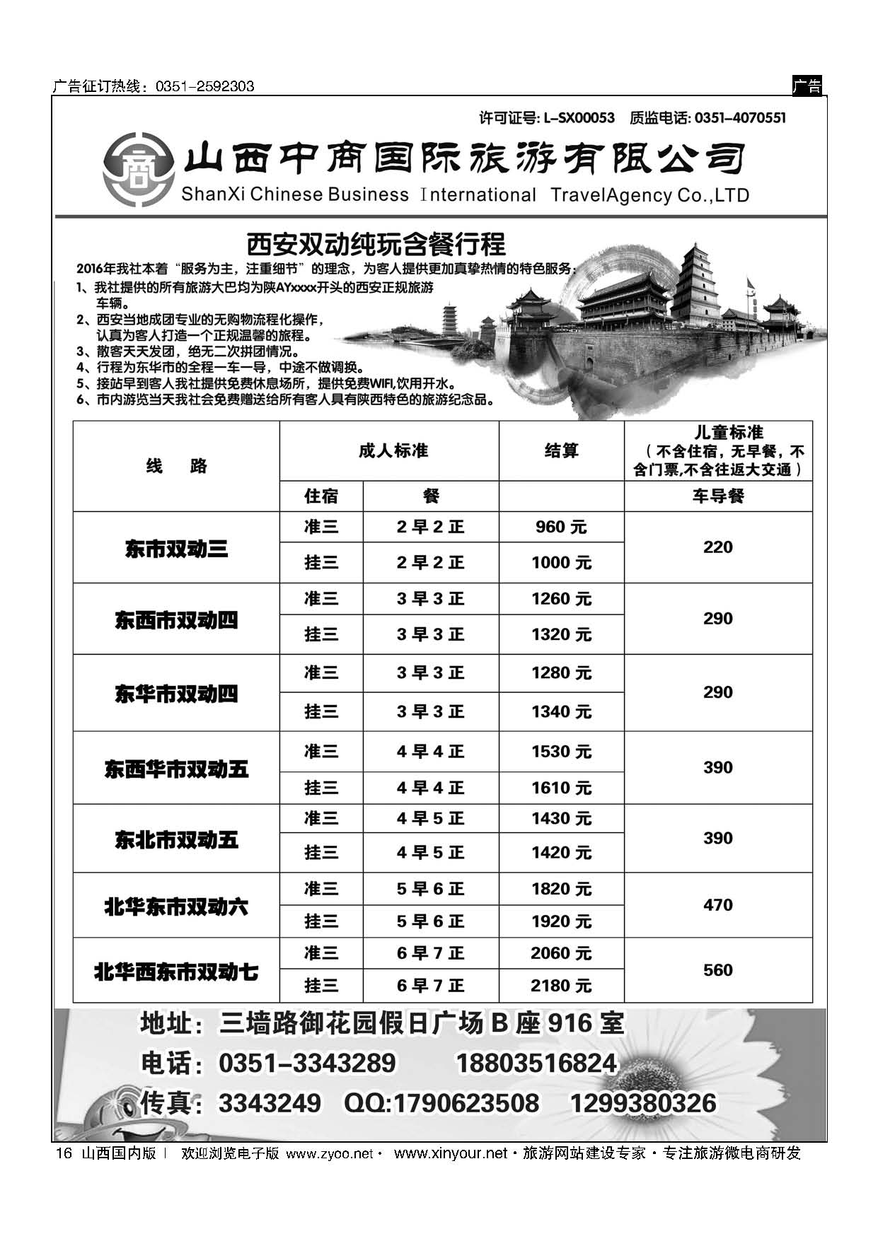 16 山西中商国旅 