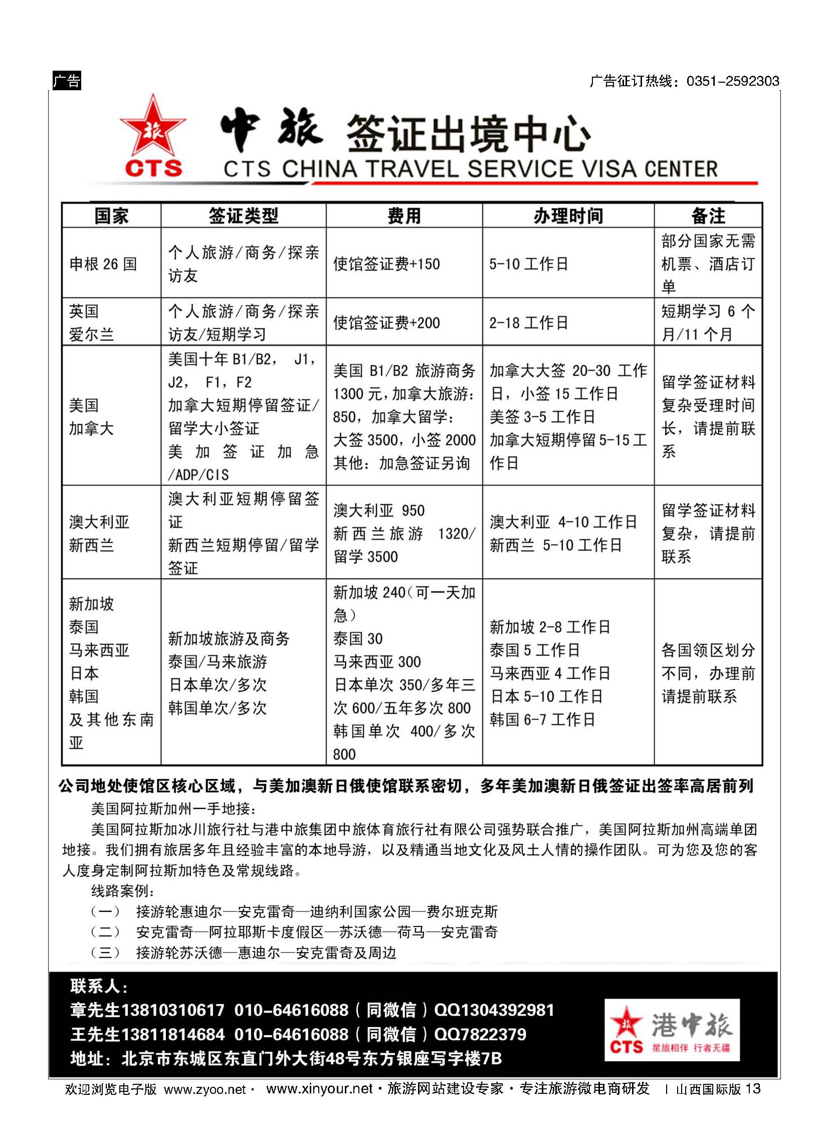 13  中旅签证 