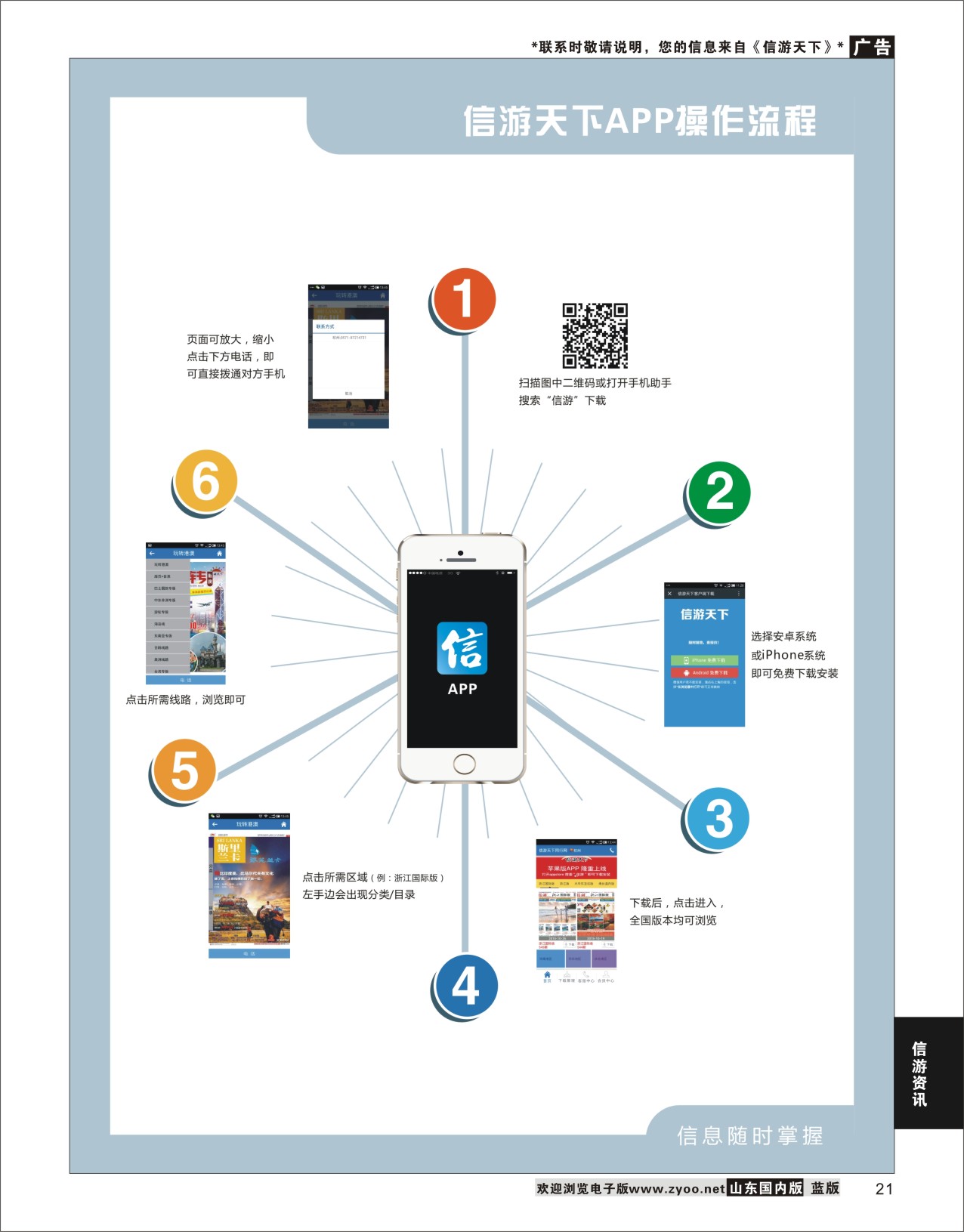 P21 信游手机APP 操作 信游资讯