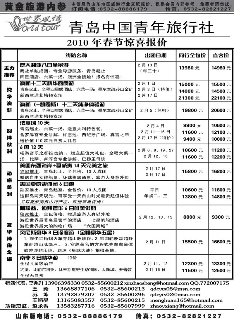BP43世界风情