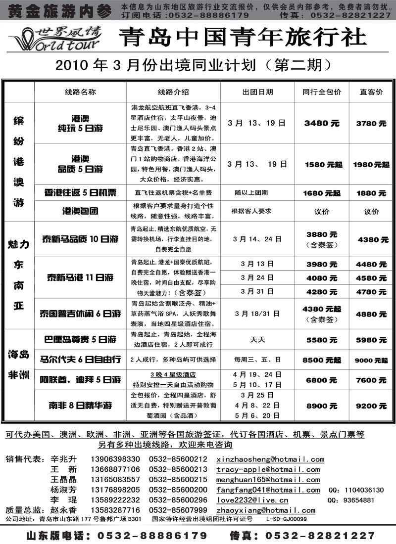 BP6世界风情