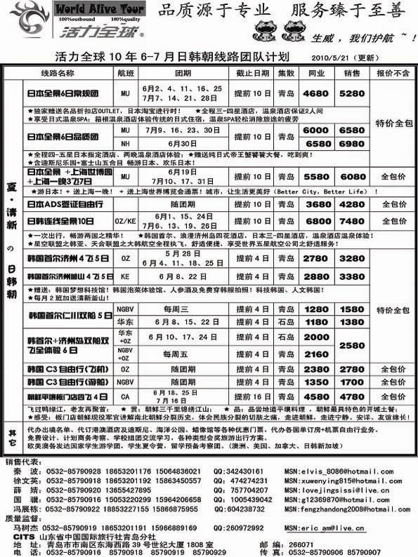 BP15山东省国旅青岛分社—活力全球