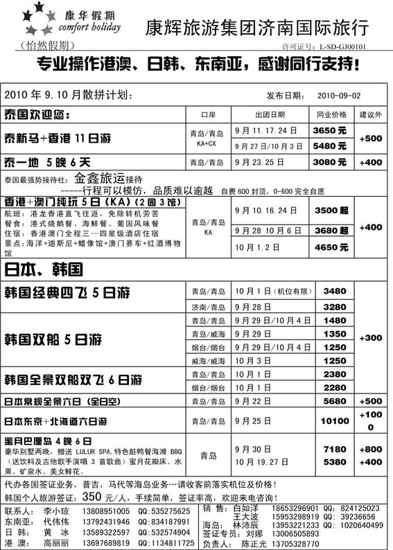 BP19康华假期