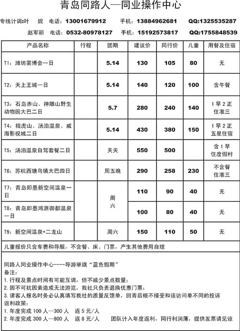 A61青岛同路人—同业操作中心