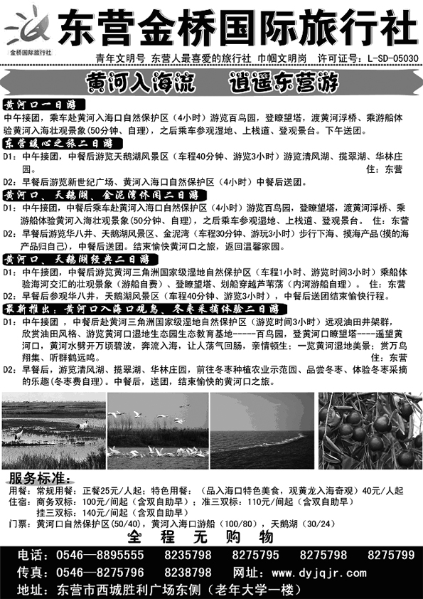 AP61东营金桥国际旅行社