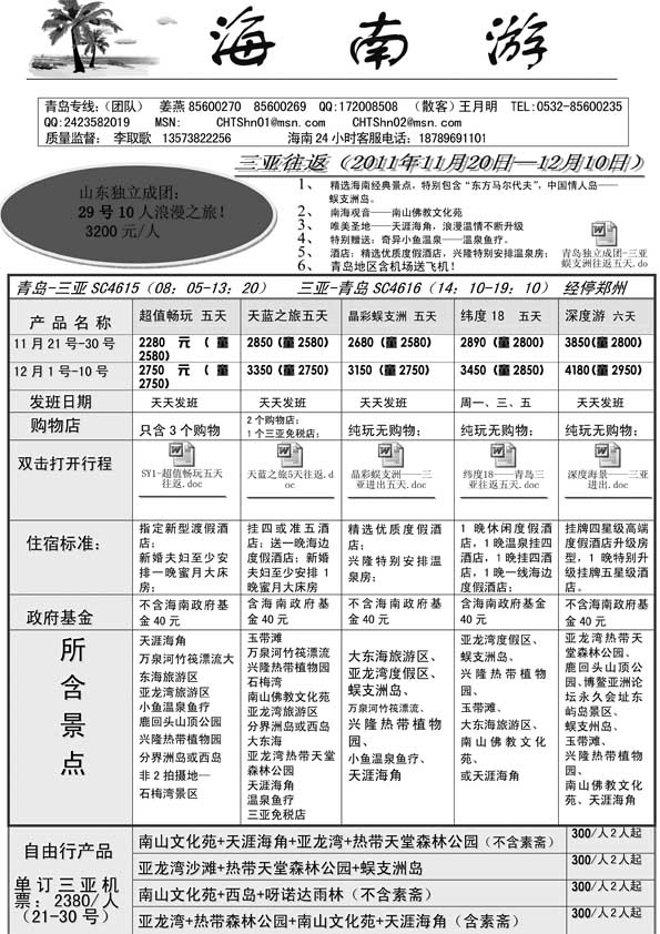 AP13海南游