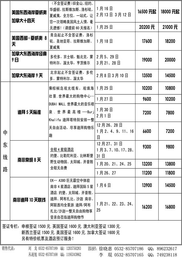 BP55世界风情—青岛中青旅