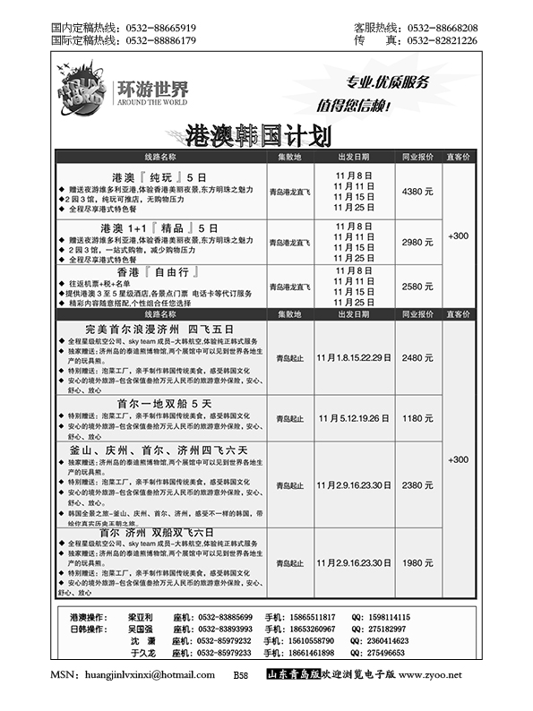 P58环游世界
