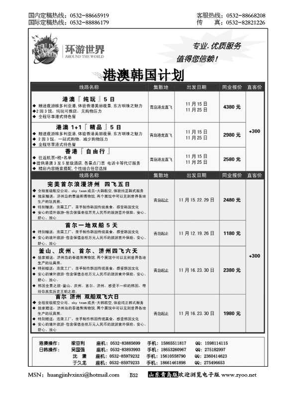 P52环游世界