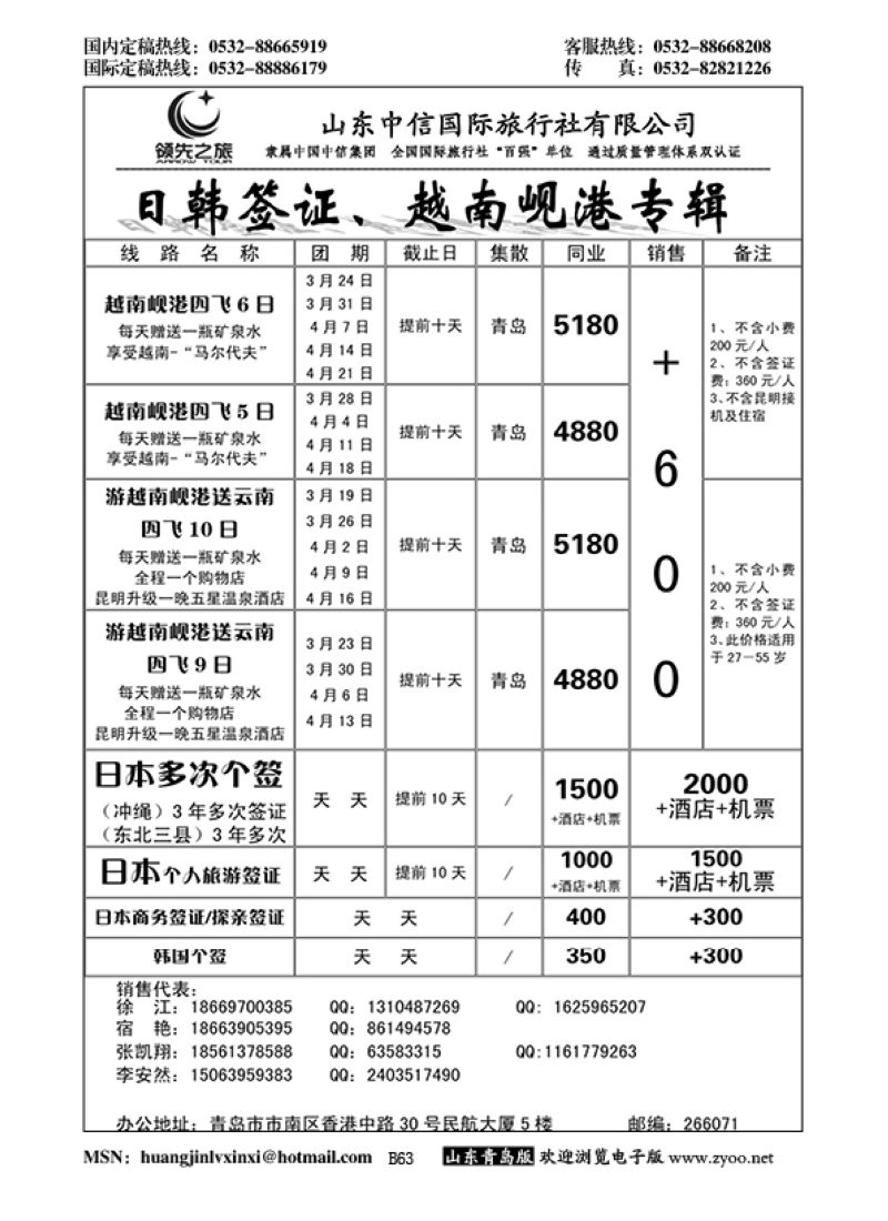 P63领先之旅