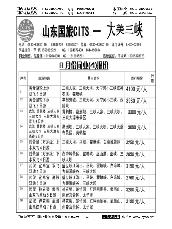 A黑002青岛中百国旅