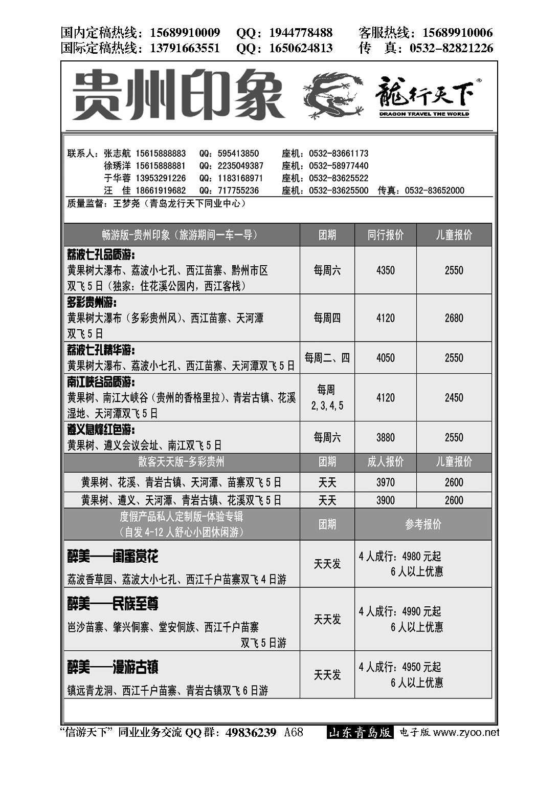 A黑068龙行天下—贵州印象