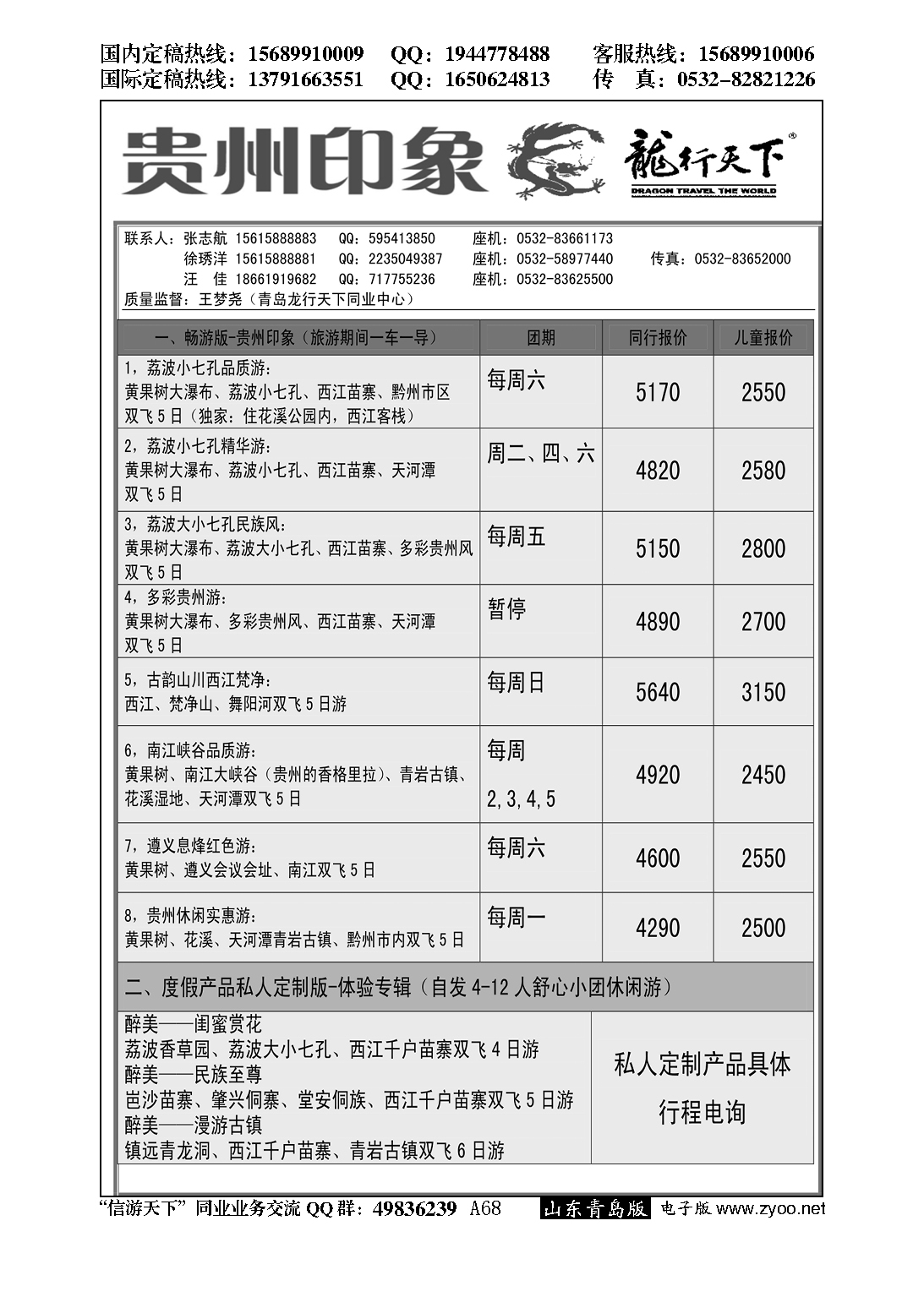 A黑068龙行天下—贵州印象