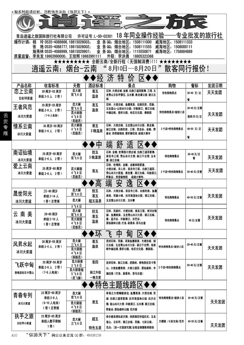 A黑010逍遥之旅