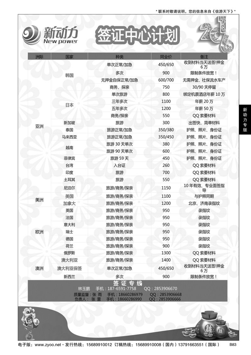 B黑083新动力-山东省中国旅行社青岛市南分社