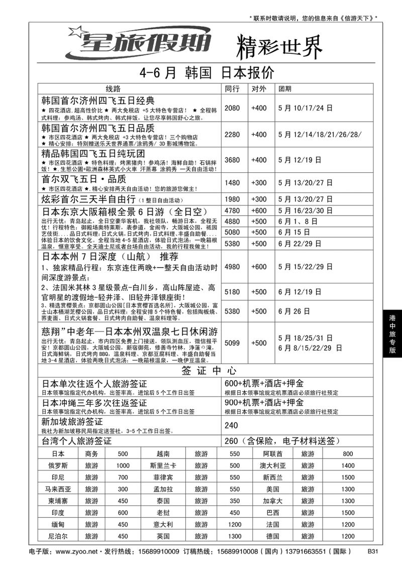 B黑031港中旅