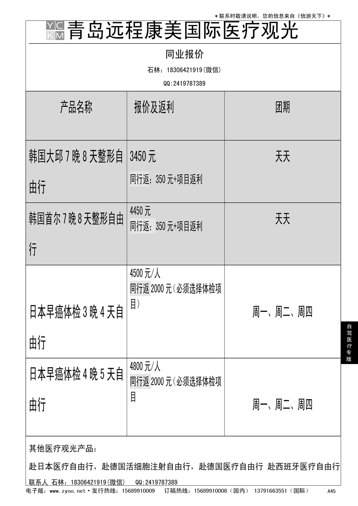A黑045国际医疗旅游