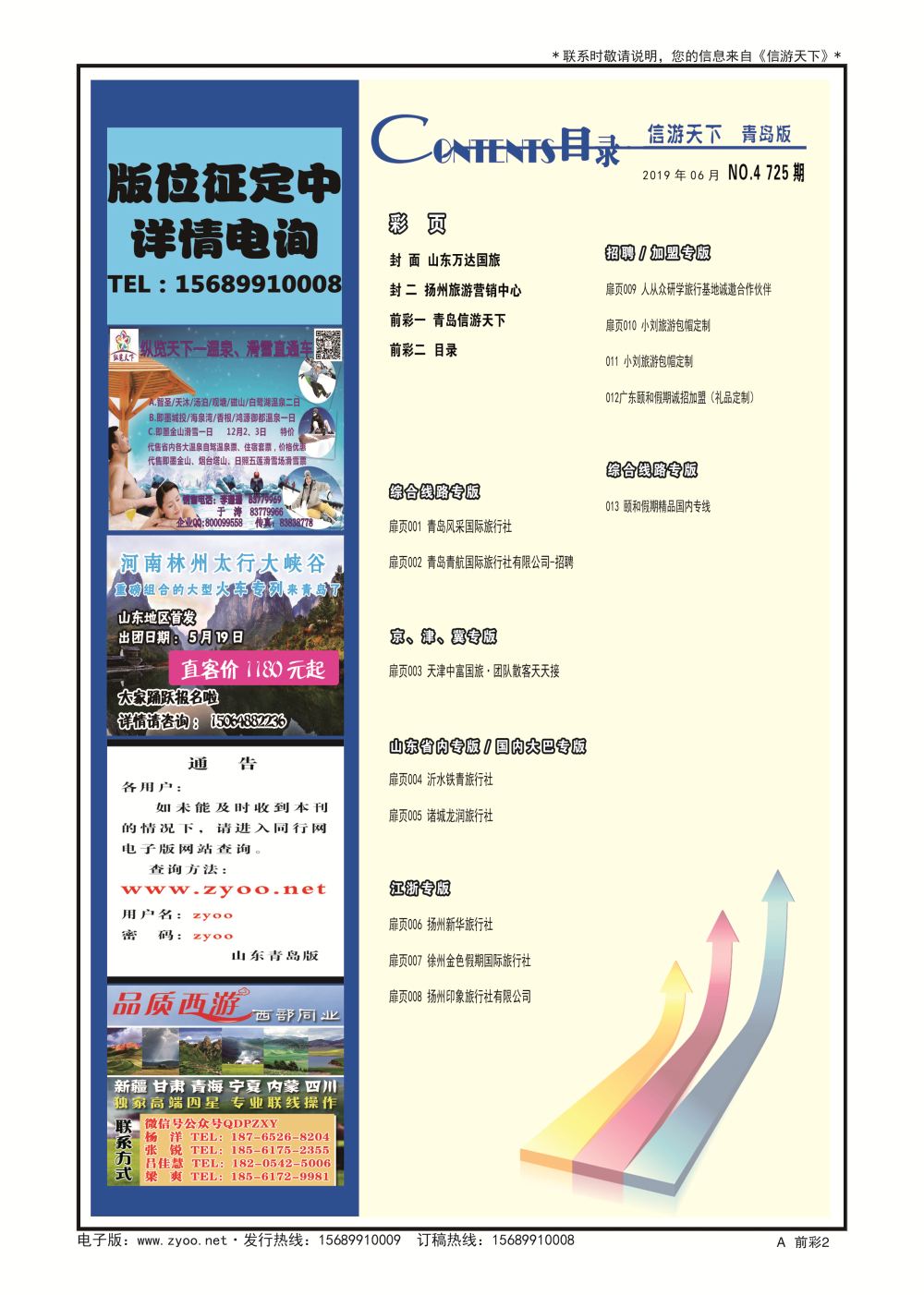 A彩003前彩二 目录