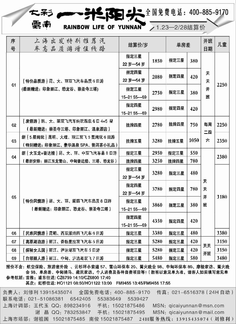 s34 七彩云南——一米阳光