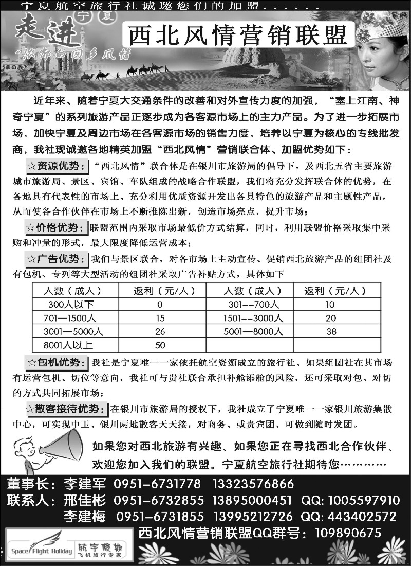 n187 西北风情营销联盟