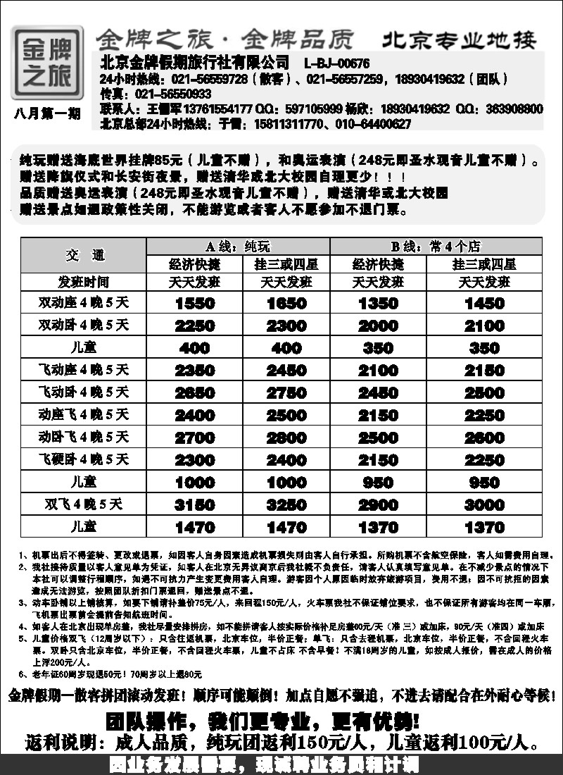 n70 北京金牌之旅