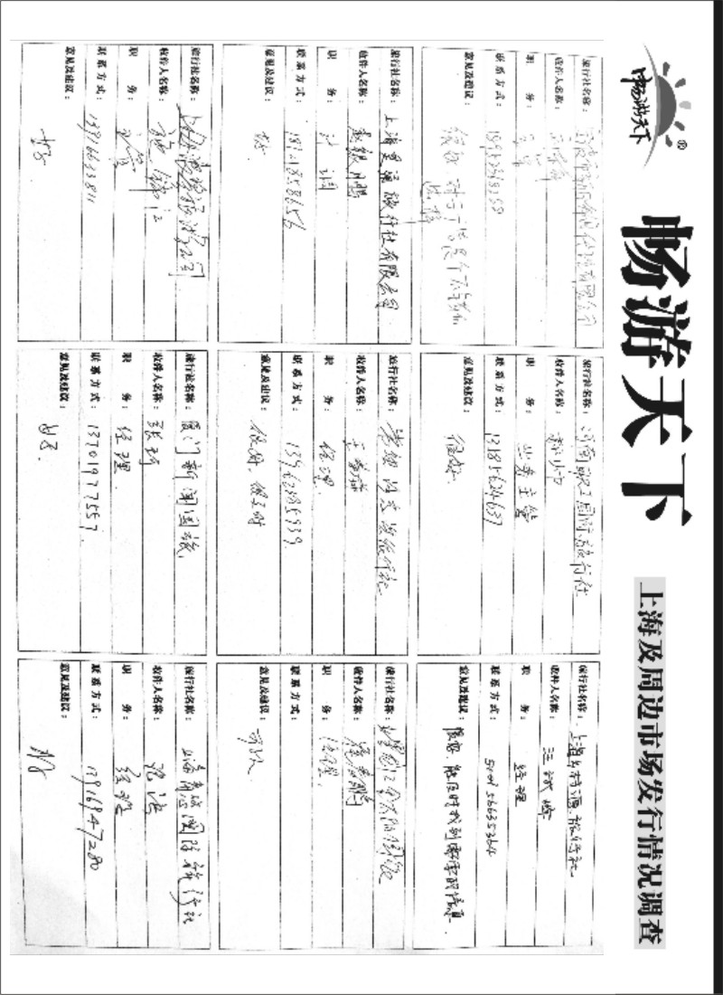 n128 《畅游天下》发行大调查