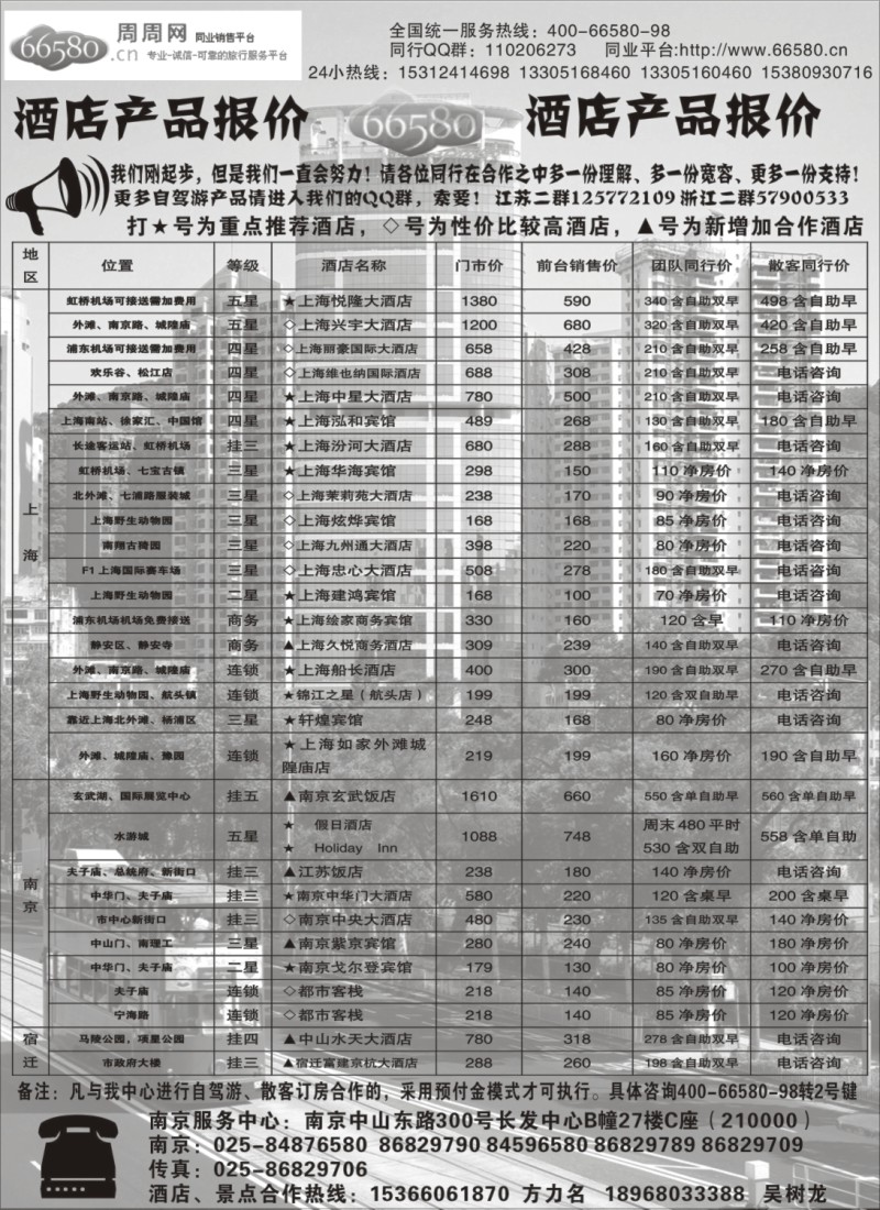 n156 周周网  酒店报价 1