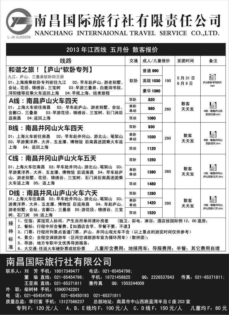 s12  南昌国际旅行社