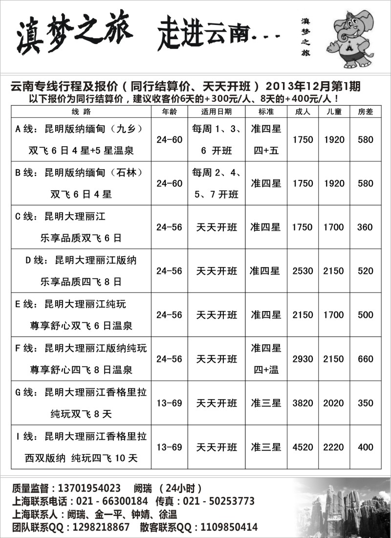 s20 滇梦之旅--走进云南