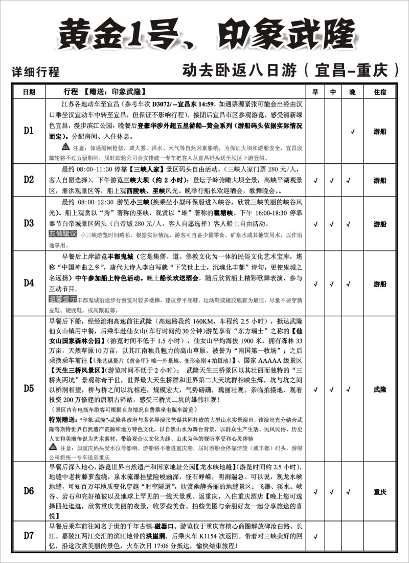 三峡鄂渝专版  黄金三峡1