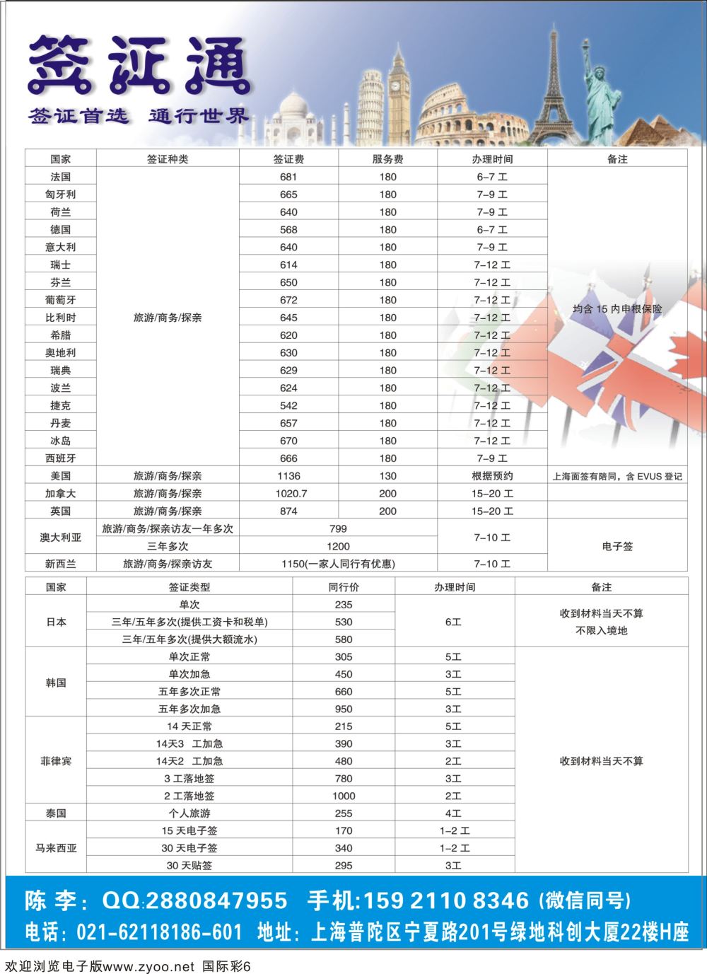 彩06 上海签证通