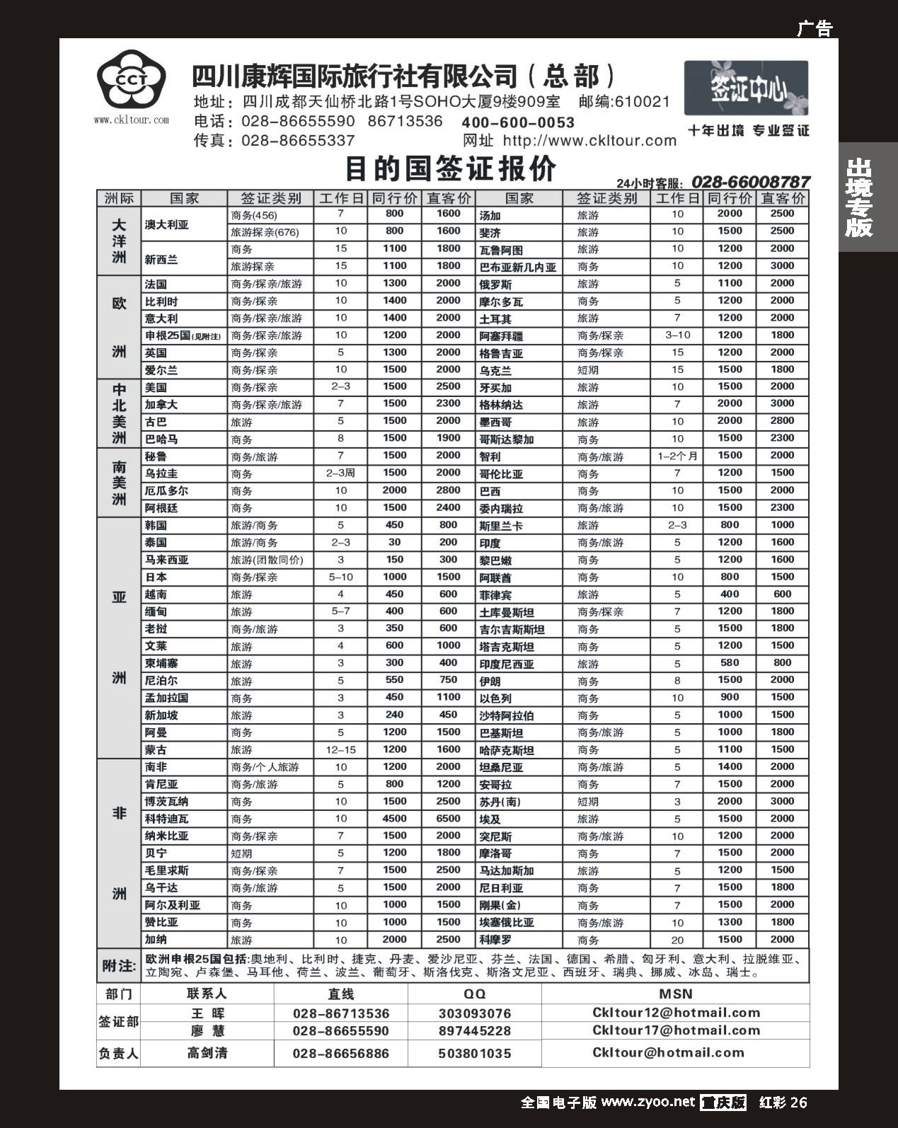 26  245期  四川康辉-雅客行天下-签证01