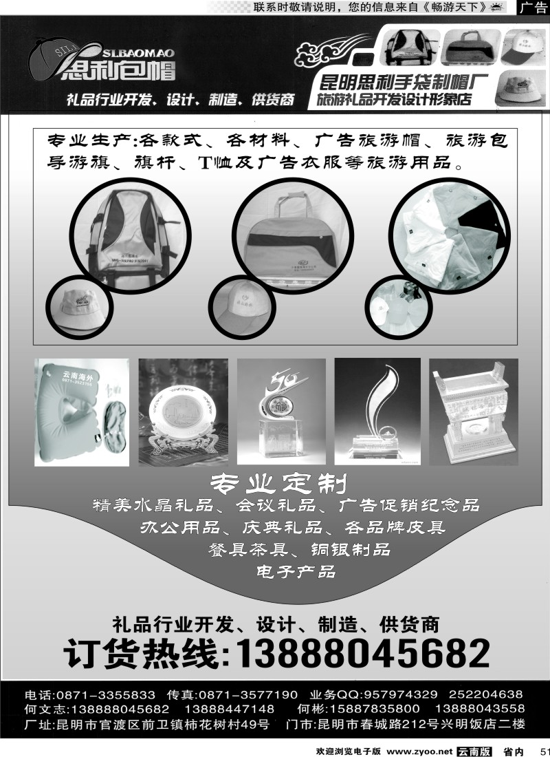 省内051  思利包帽