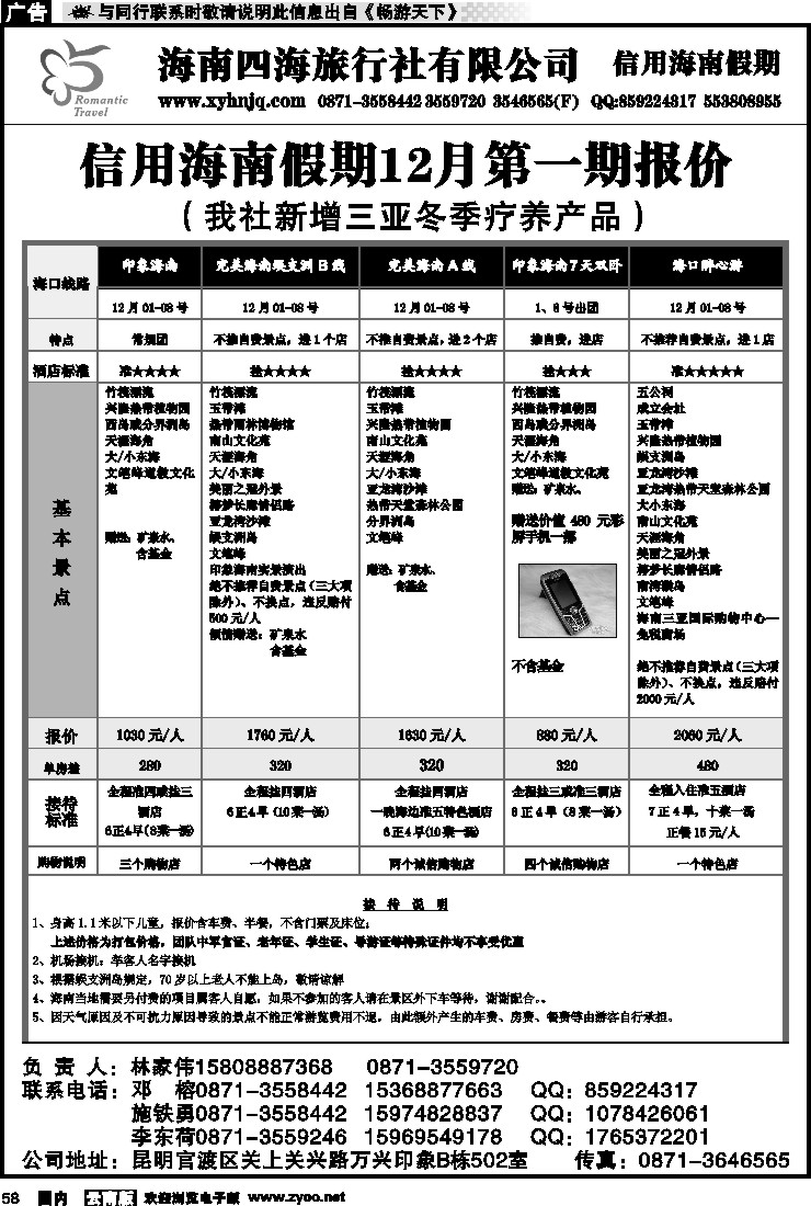 国内058 信用海南1