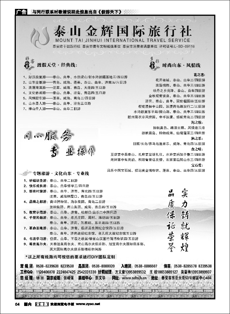 国内064 泰山金辉