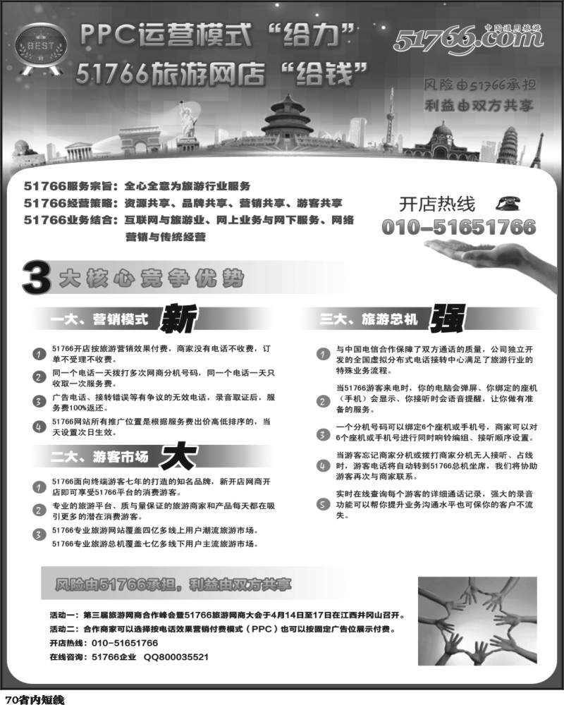 b70  51766旅游网店