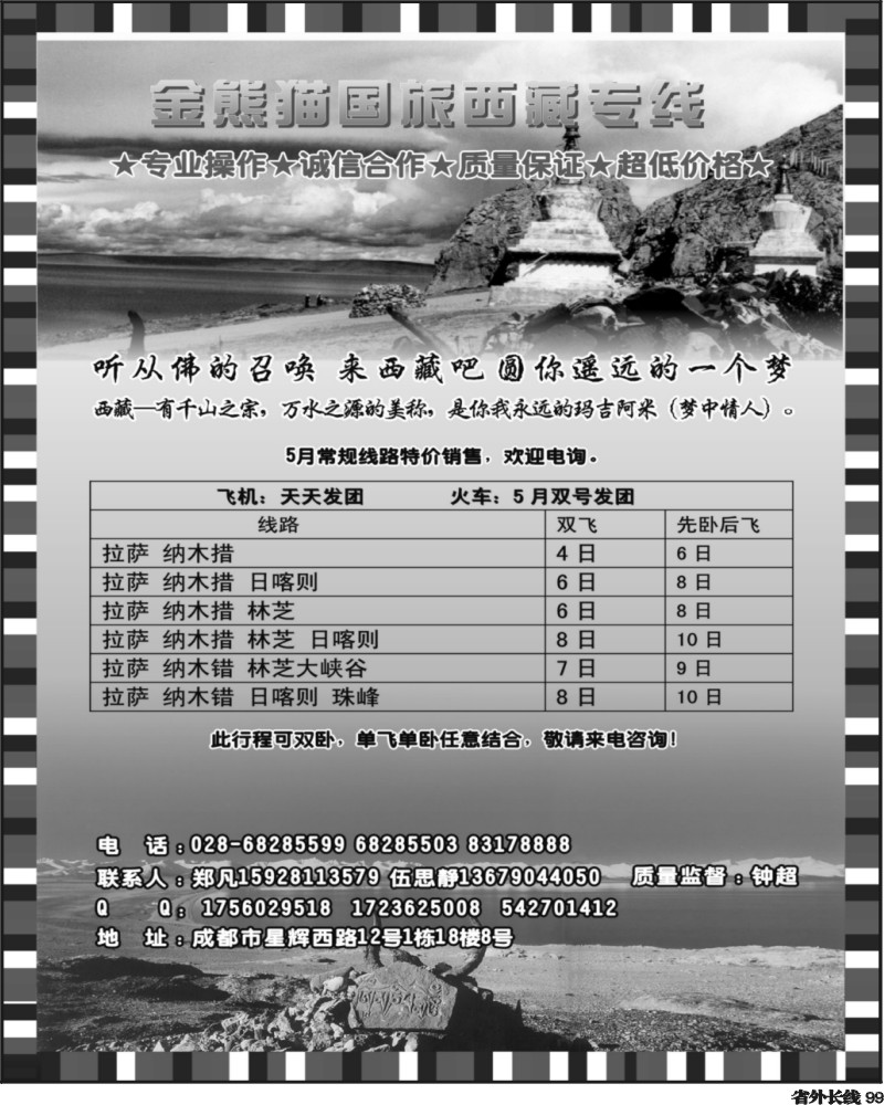 r99   金熊猫国旅